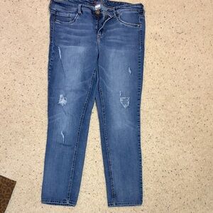 Maurices Light Blue Skinny Jeans